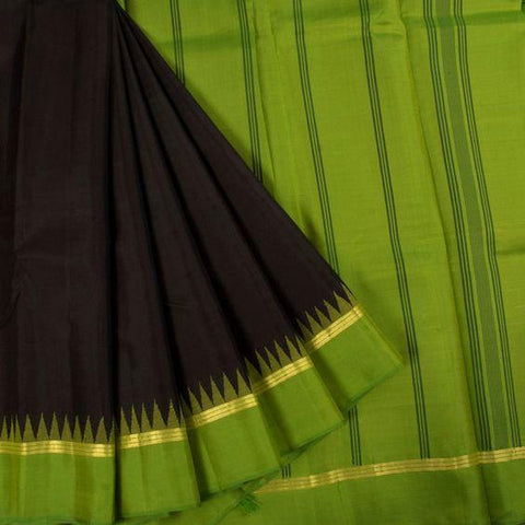 Adhesive Black Color Designer Saree