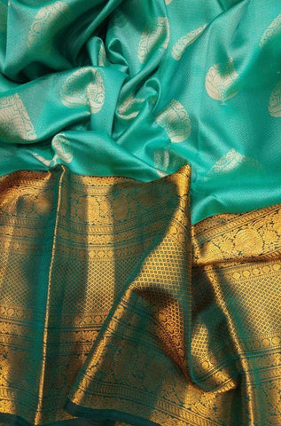 Adhesiv rama Color Designer Saree