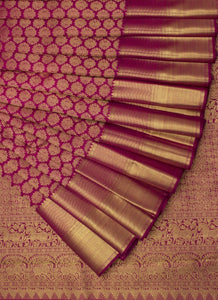 Fancy Rani Pink Color Designer Saree