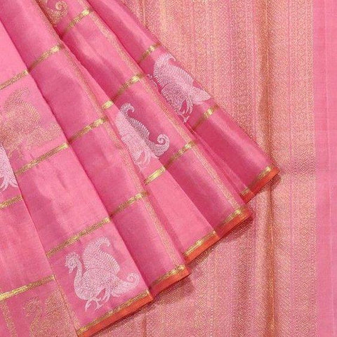 Captivating  Light Pink Color Designer Saree